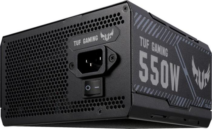 Asus TUF GAMING (550W) (1x135mm) 80+Bronze (CPU 1x4+4) (PCI-E 1x6+2) (4xMolex, 5xSATA) [TUF-GAMING-550B]