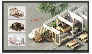 (75) LG 75TR3DQ-B (IPS, 3840x2160, 400, 6.5ms, 60Hz) (1xHDMI, 1xDP, 1xUSB-C z DP, 4xUSB-A, 1xRJ45) czarny