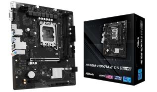 Asrock H610M-HDV/M.2 D5 GEN5 (Intel H610) [S1700, 2xDDR5 do 5600MHz, (HDMI 2.1, DP 1.4, VGA) (1xM.2, 1xPCIe 5.0 x16, 1xPCIe 3.0 x1), micro ATX]