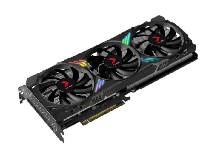 GeForce PCI-E RTX4060Ti PNY 8GB GDDR6 XLR8 Gaming Verto Epic-X RGB Triple Fan OC [VCG4060T16TFXXPB1-O] (1xHDMI 2.1a, 3xDP 1.4a) (128-bit, PCI-E 4.0)