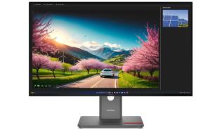 (32) 31.5 Lenovo ThinkVision P32UD-40 (IPS, 3840x2160, 350, 4ms, 120Hz) (1xHDMI 2.1, 1xDP 1.4, 4xUSB-A 3.2, LAN) pivot, czarny [64A8ZAT2EU]
