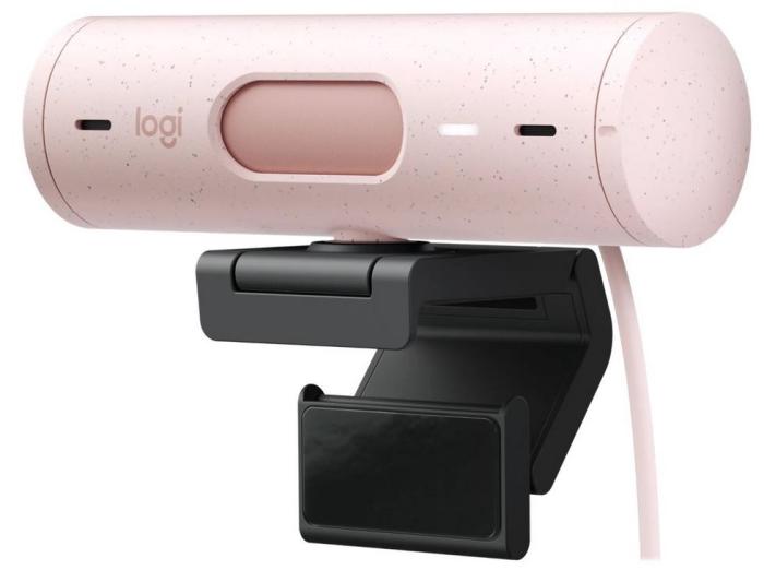 Logitech Brio 500 Rose (1920x1080 30kl, 1280x720 60kl) USB-C [960-001421]
