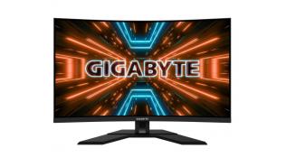 (32) 31.5 Gigabyte M32QC (VA zakrzywiony, 2560x1440, 350, 1ms, 123% sRGB, HDR400, 165Hz) (2xHDMI 2.0, DP 1.2, 3xUSB 3.0) czarny