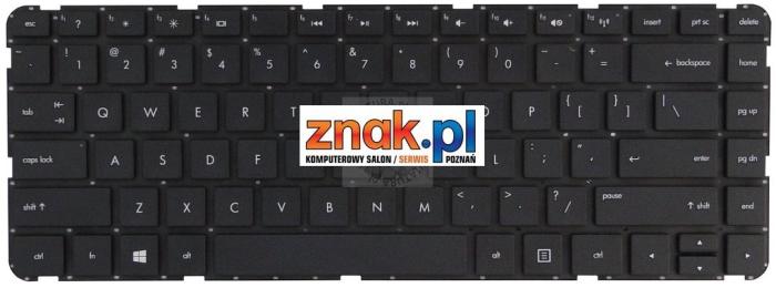 Klawiatura do notebooka HP Pavilion 14, 14z, 14t / Sleekbook 14z-B000 / Ultrabook 14t-B000 14z-B100 / Touchsmart 14t-B100 [AEU33U00010, AEU33U00210, MP-12G53US-920, SG-57900-XUA / K454]