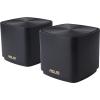 Asus ZenWiFi AX Mini XD4 Wi-Fi 6 AX1800 2-pack System Mesh (czarny) [ZenWiFi AX Mini XD4 2PK Black]