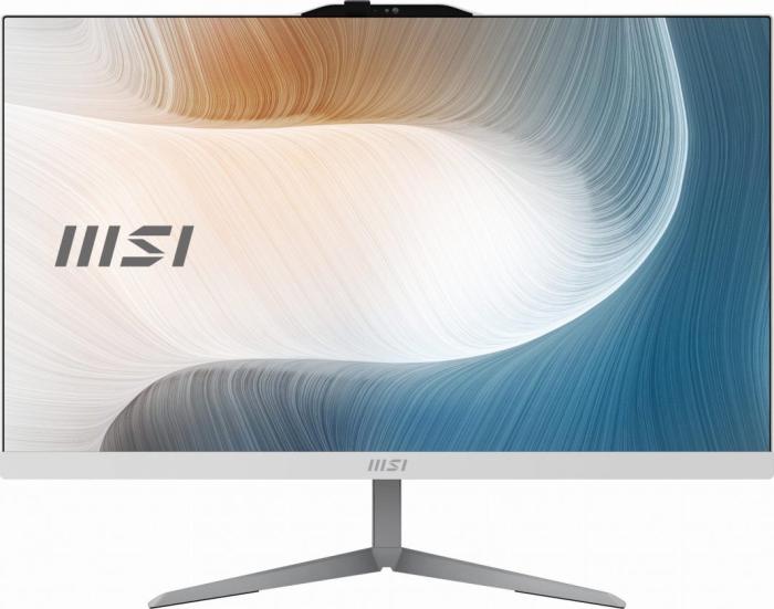 MSI All In One Modern AM242 [12M-045EU] 12-Core i5-1240P/24 1920x1080 IPS/8GB DDR4 (max 64GB)/512GB SSD/Iris Xe/Win11Pro (biały)
