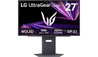 (27) LG 27GX790A-B (OLED, 2560x1440, 275, 0.03ms, HDR400, 480Hz) (2xHDMI, 1xDP2.1) pivot, czarny