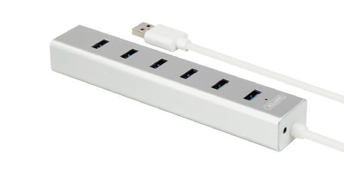 Unitek Y-3090 USB 3.0 Hub 7 portów z zasilaczem