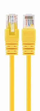 Gembird (1.5m) UTP cat. 5e RJ45 Kabel sieciowy (Patchcord) (żółty) [PP12-1.5M/Y]