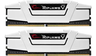 DDR4 32GB (2x16GB) 3600 MHz G.Skill RipJaws V White CL18 XMP 2.0 18-22-22-42 1.35V [F4-3600C18D-32GVW]