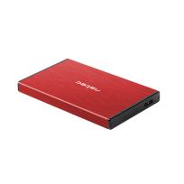 Obudowa HDD/SSD Natec Rhino Go (2.5) SATA USB 3.0 aluminiowa (czerwony) [NKZ-1279]