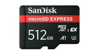 Secure Digital 512GB Sandisk Micro SDXC Express EX I UHS-I U3 A1 (880/480MB/s) [SDSQXFN-512G-GN4NN]