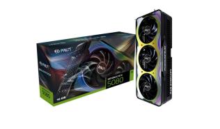 GeForce RTX5080 Palit 16GB GDDR7 GameRock OC [NE75080T19T2-GB2030G] (1xHDMI 2.1b, 3xDP 2.1b) (256-bit, PCIe 5.0)