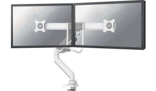 Uchwyt biurkowy na 2 monitory Neomounts 17-32 16kg (biały) [DS75-450WH2]
