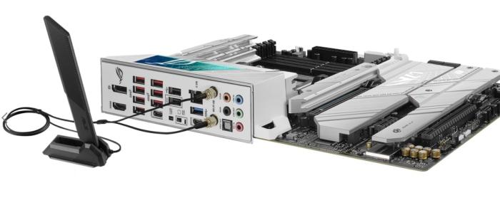 Asus ROG STRIX X670E-A GAMING WIFI (AMD X670E) [AM5, 4xDDR5 do 8000MHz, (HDMI 2.1, DP 1.4) (4xM.2, 1xPCIe 5.0 x16, 1xPCIe 4.0 x16 (x4), 1xPCIe 3.0 x1), WiFi 6E, BT 5.2, ATX]