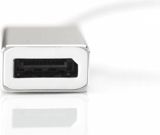 Digitus adapter USB-C Type-C / DisplayPort 4K 30Hz (20cm) [DA-70844]