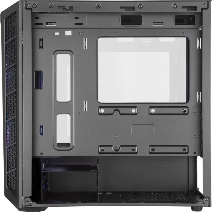 CoolerMaster MasterBOX MB311L ARGB (czarny) (szkło hartowane) (2xUSB 3.2 Gen1) (2x2.5, 2x3.5/2.5) [MCB-B311L-KGNN-S01]