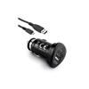 Acme ładowarka samochodowa fast USB (5V,1.2A, maks. 6A) czarna + kabel micro USB CH10 [4770070874158] [115249]