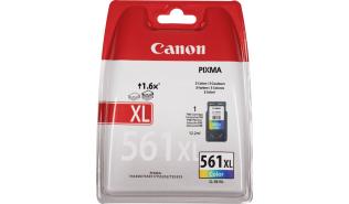 CL-561XL kolor [3730C001] - kolor, oryginalny wkład z atramentem Canon, 12,2 ml, 300 stron (Canon PIXMA TS5350, TS5350a, TS5351, TS5351a, TS5352, TS5352a, TS5353, TS5353a, TS5355a, TS7450, TS7450a)