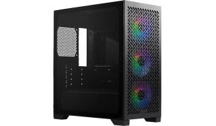 CoolerMaster Elite 302 ARGB (czarny) (4x120mm) (1 x USB 3.2 Gen1, 1x USB-C 3.2 Gen1 5 Gb, 1xJack combo) (2x2.5, 1x3.5) [E302-KGNN-S00]