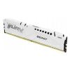 DDR5 32GB 6000 MHz Kingston Fury Beast White XMP CL30 30-36-36 1.4V [KF560C30BW-32]