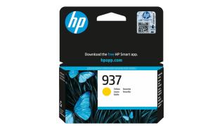 4S6W4NE (937) - yellow, oryginalny wkład z atramentem HP, 800 stron (HP OfficeJet Pro 9110b, 9120b, 9120e, 9125e, 9130b, 9130e, 9720, 9730)