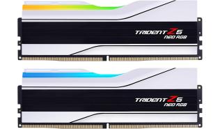 DDR5 32GB (2x16GB) 6400 MHz G.Skill Trident Z5 Neo RGB White CL32 AMD EXPO 32-39-39-102 1.4V [F5-6400J3239G16GX2-TZ5NRW]