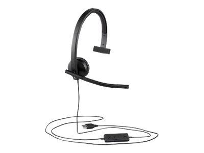 Logitech H570e Headset USB z mikrofonem [981-000571]