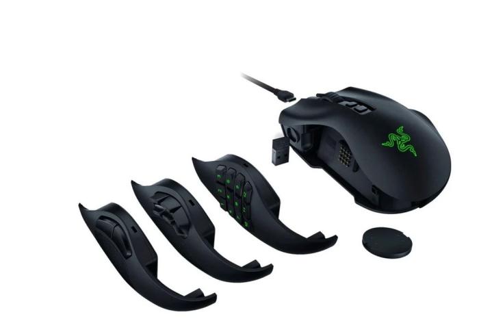 Razer Naga V2 Pro Wireless/Bluetooth 30000dpi 70G (optyczna, USB, 1, 20) [RZ01-04400100-R3G1]