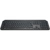 Logitech Wireless MX Keys Illuminated Black (niskoprofilowa, membranowa) (czarny) [920-009415]
