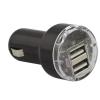 Esperanza Ładowarka samochodowa USB 2100mAh (12V, 5V/2A) [EZ108]