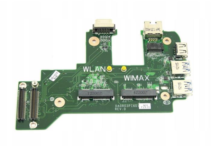 Moduł 2x USB 3.0, 1x USB 2.0, LAN, VGA do notebooka Dell Inspiron 17R, N7110, V3750 [00NVJ4 0NVJ4 DA0RO3PI6D1]