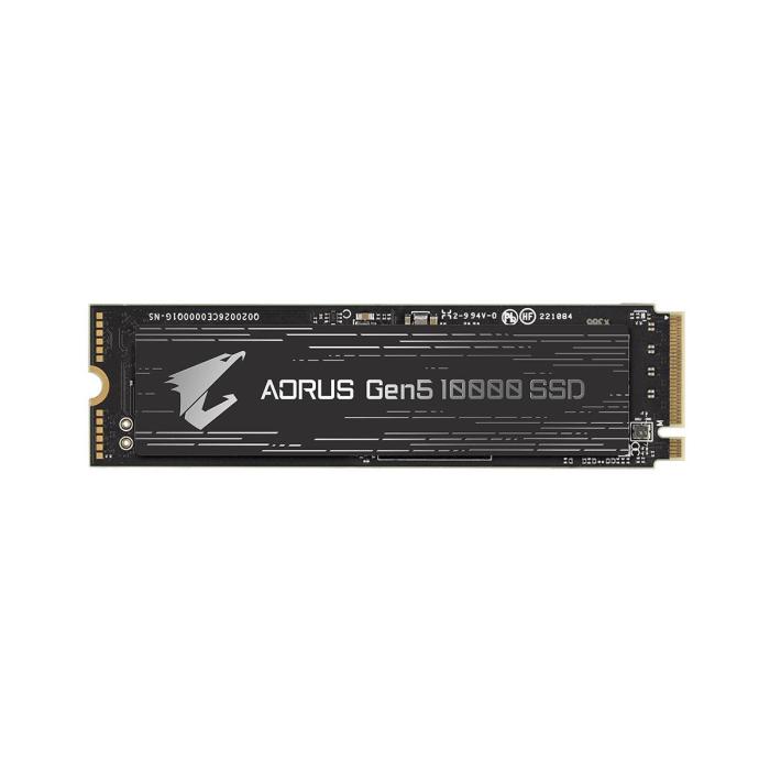 Gigabyte AORUS Gen5 1000 2TB SSD M.2 2280 PCIe5x4 NVMe TLC (10000/9500 MB/s) [AG510K2TB]