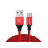 Baseus kabel ładowania i transmisji USB micro (M) / USB 2.0 (M) (1.5 m) (czerwony) [CAMYW-B09]