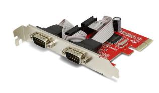Unitek PCI-Express kontroler 2 x COM (RS-232) [Y-7504]