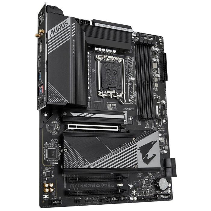 Gigabyte B760 AORUS ELITE AX DDR4 (Intel B760) [S1700, 4xDDR4 do 5333MHz, (HDMI 2.0, DP 1.2) (3xM.2, 1xPCIe 4.0 x16, 2xPCIe 3.0 x1), WiFi 6E, ATX]