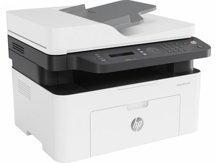 HP LaserJet 137fnw (drukarka, kopiarka, skaner, faks) (USB 2.0, LAN, WiFi) [4ZB84A]