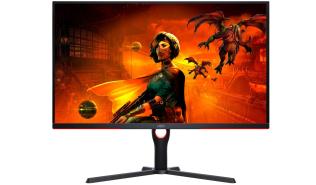 (32) 31.5 AOC U32G3X/BK (IPS LED, 3840x2160, 400, 1ms, 144Hz) (2xHDMI, 2xDP, Audio) vesa, pivot, czarny