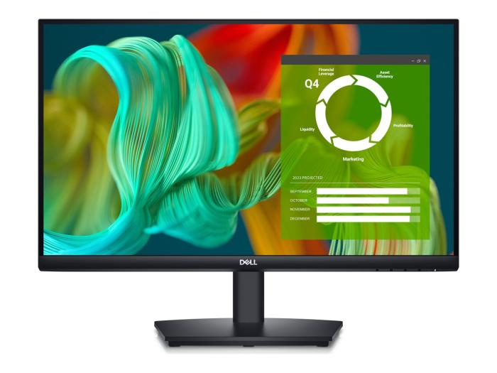 24’’ Dell E2424HS (VA LED, 1920x1080, 250, 5ms, 99% sRGB, 60Hz) (DP 1.2, VGA, HDMI 1.4) głośniki, czarny [210-BGPJ/5Y]