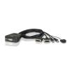 Przełącznik Aten KVM 2/1 CS22D-A (DVI, USB)