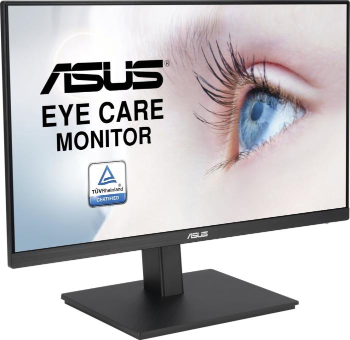 27’’ Asus VA27EQSB (IPS LED, 1920x1080, 300, 5ms, 75Hz) (VGA, HDMI 1.4, DP 1,2, 2xUSB 3.2) głośniki, pivot, czarny