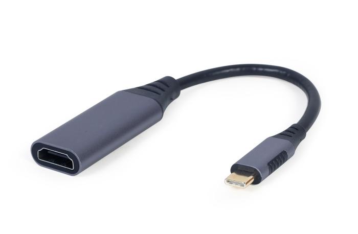 Gembird (adapter) USB-C (M) / HDMI (F) (15 cm) [A-USB3C-HDMI-01]