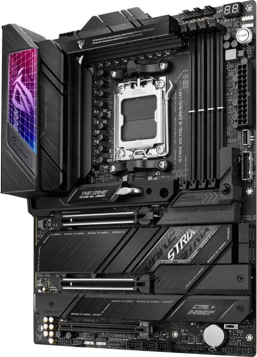 Asus ROG STRIX X670E-E GAMING (AMD X670) [AM5, 4xDDR5 do 8000MHz, (HDMI 2.1, DP 1.4) (4xM.2, 2xPCIe 5.0 x16, 1xPCIe 4.0 x16 (x4)), ATX]