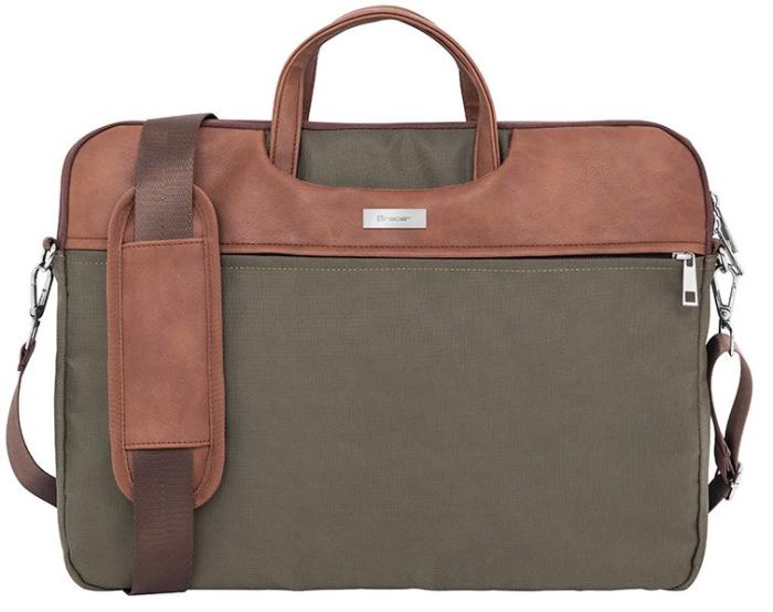 Torba do laptopa Tracer 15.6 Green PU Leather