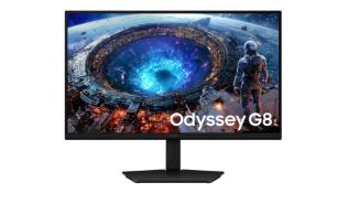 (27) Samsung Odyssey G8 LS27HG806EFXEN (Fast IPS, 5120x2880, 350, 1ms, 1000:1, 99% sRGB, HDR10, 180Hz) (2xHDMI 2.1, 1xDP 2.1, 2xUSB-A 3.2 Gen1 5Gb, 1xUSB-B, minijack) czarny