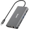 Unitek D1019A USB-C 3.1 (2xUSB 3.0, HDMI 1.4, VGA, USB-C PD, czytnik SD, jack)