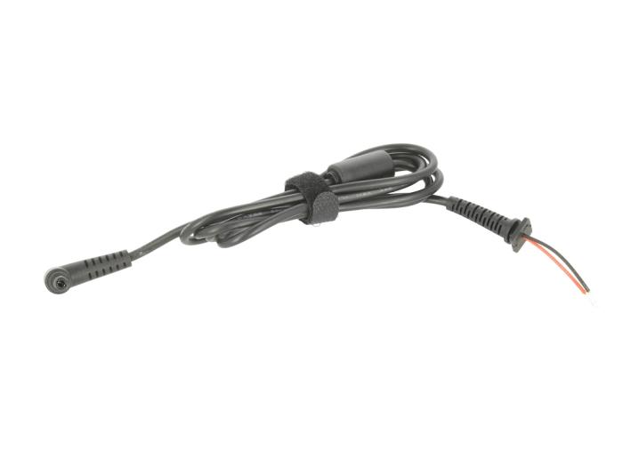 Wtyk z kablem do notebooków Acer, Asus, Toshiba, Fujitsu - Siemens itp.  AP-6  wtyczka 5.5x2.5mm kątowy [DC-LIT19474-K]