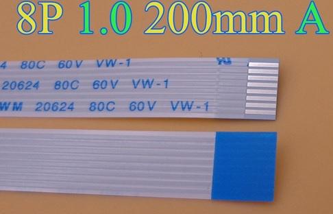 Taśma Flex do notebooka 8 pin, szerokość 9mm , długość 200mm [AWM 20624 50C 60V VW-1 [ZN0116]