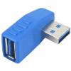 Adapter USB 3.0 AF, AM kątowy prawy, lewy [ZN0155]