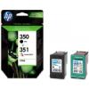 SD412EE (350 + 351) - 2 pack, czarny i kolor, oryginalny wkład z atramentem HP, 4,5, 3,5 ml (Hp photosmart c4210, c4225, c4235, c4240, c4250, c4270, c4272, c4273, c4275, c4280, c4283, c4285, c4288, c4293, c4294)